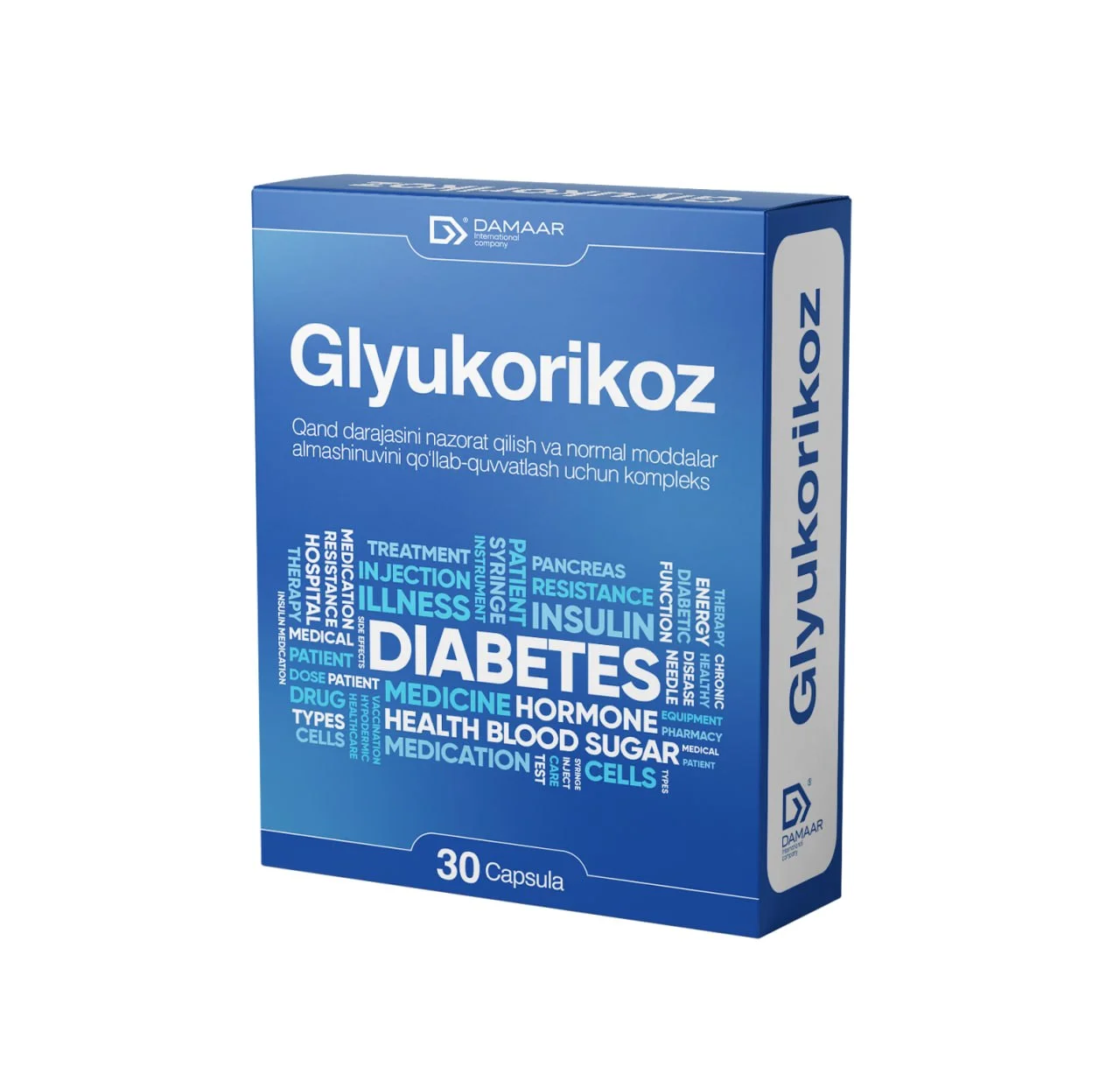 Glyukorikoz kapsulalari N30