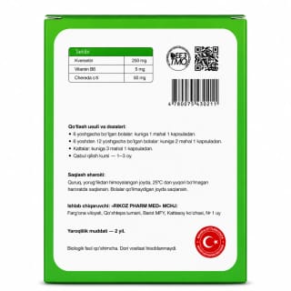 Allergorik kapsulalar N12 — mavsumda yengil nafas 3