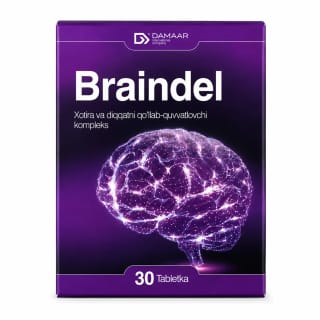 Braindel tabletkalar N30 — xotira va diqqat 2