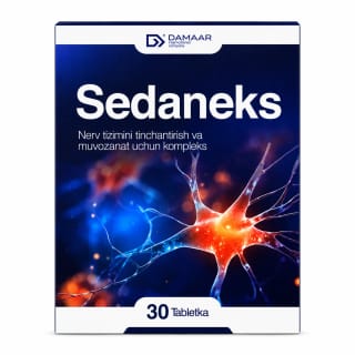 Sedaneks tabletkalar N30 — xotirjamlik va uyqu 2