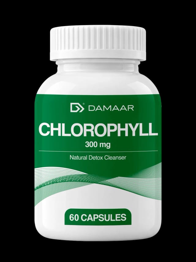 DAMAAR Chlorophyll 300 mg — Tabiiy tozalovchi va detoks