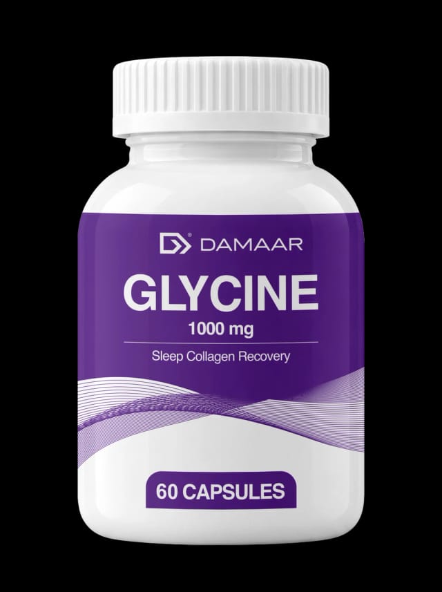 DAMAAR Glycine 1000 mg — Uyqu, kollagen va tiklanish