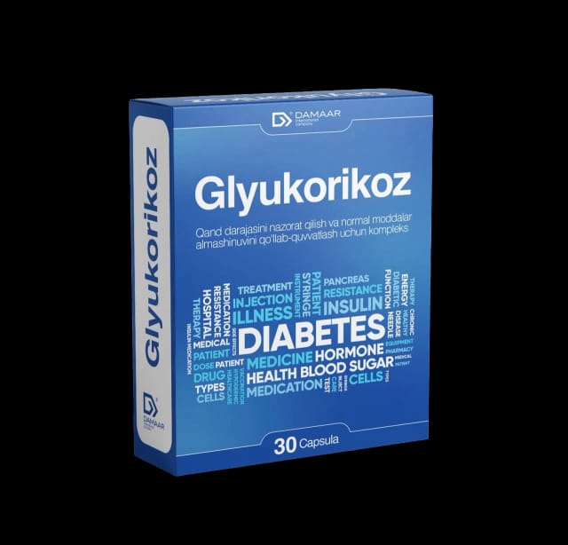 Glyukorikoz kapsulalar N30 — moddalar almashinuvini qo'llab-quvvatlash