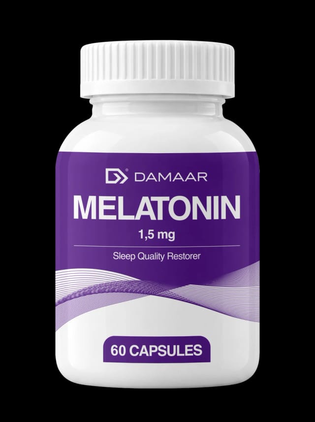 DAMAAR Melatonin 1,5 mg — Uyqu sifatini tiklovchi