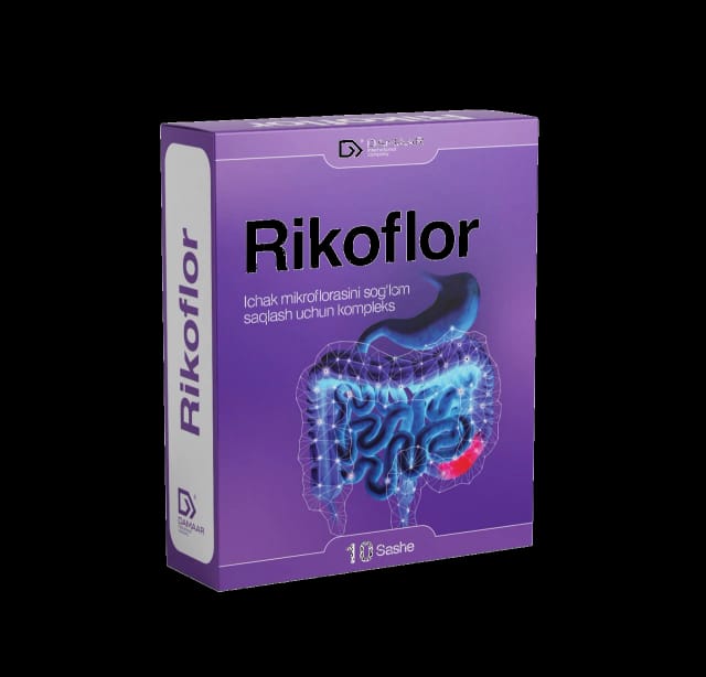 Rikoflor N10 sashe — mikroflora uchun probiotik