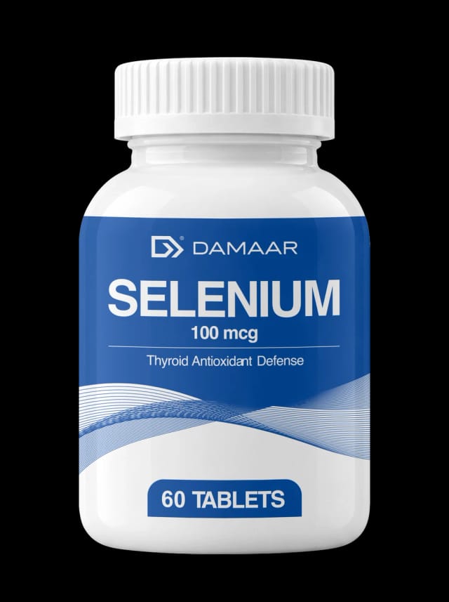 DAMAAR Selenium 100 mkg — Qalqonsimon bez uchun antioksidant himoya